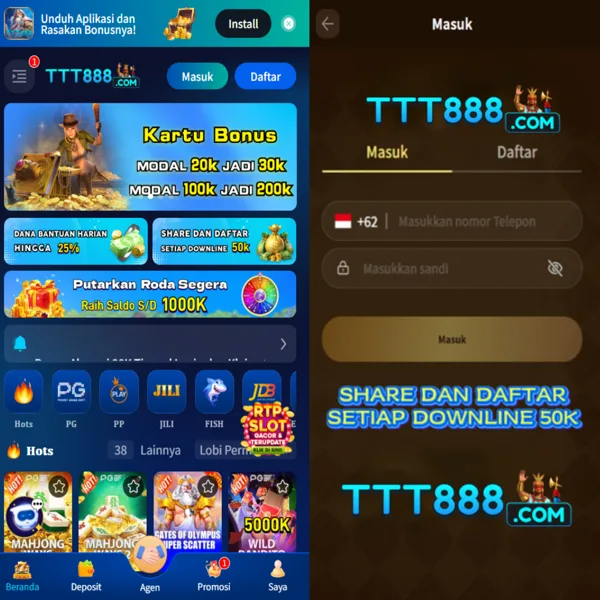 TTT888 2026 Slot Gacor RTP Tinggi